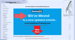 Desktop Screenshot of humanext.com